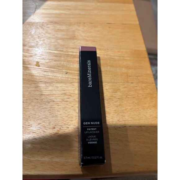 bareMinerals‎ Gen Nude Patent Lip Lacquer - High Shine Liquid Lipstick - Picture 1 of 2